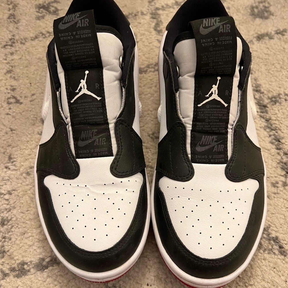 100% Authentic Jordan 1 Retro Low Slip On. Worn twice. Womens Size 7.5.